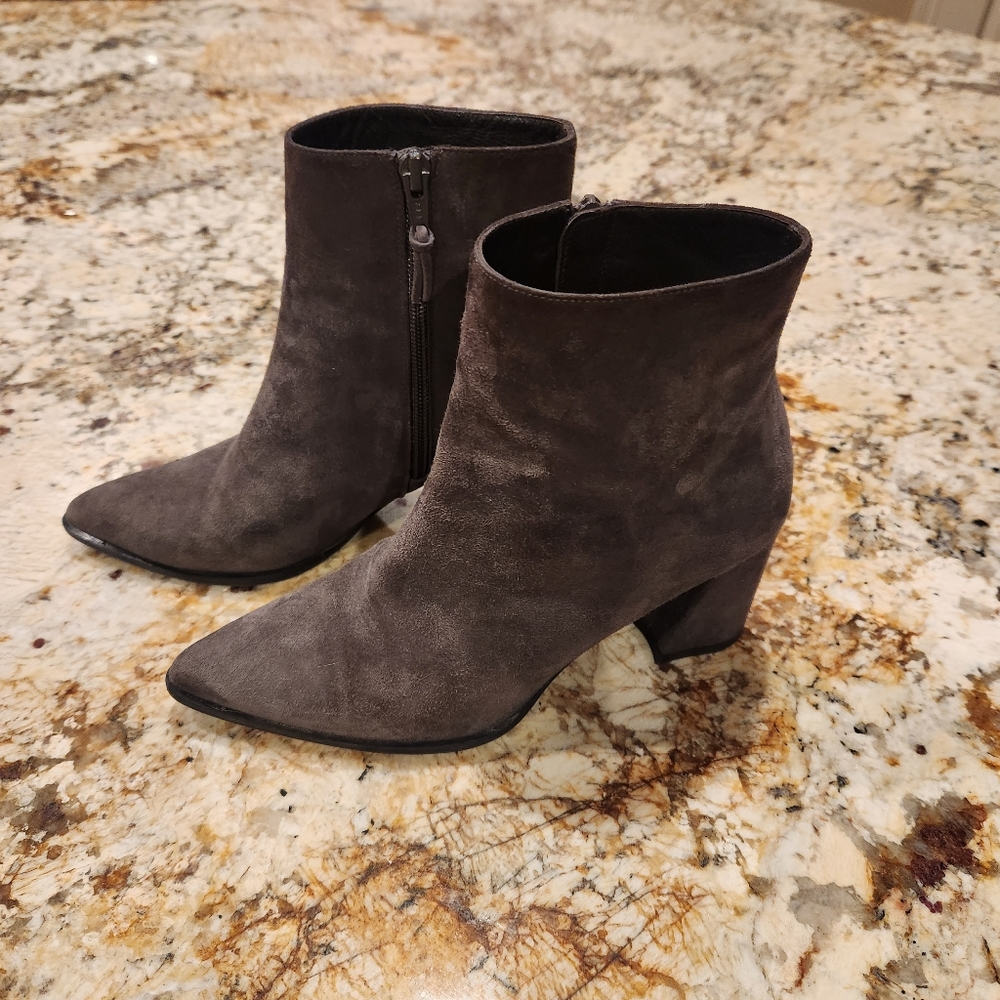 Stuart Weitzman Suede booties